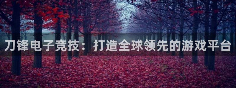 多宝电竞|welcome：刀锋电子竞技：打造全球领先的游戏平台